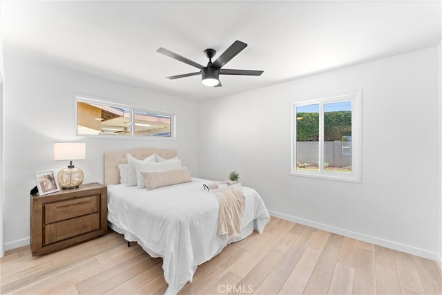 5332 Huntley Ave, Garden Grove, CA 92845 - bedroom featuring wood finished floors and ceiling fan