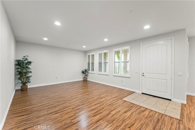 76 City Stroll, Irvine, CA 92620 - foyer entrance featuring wood finished floors, recessed lighting, and baseboards