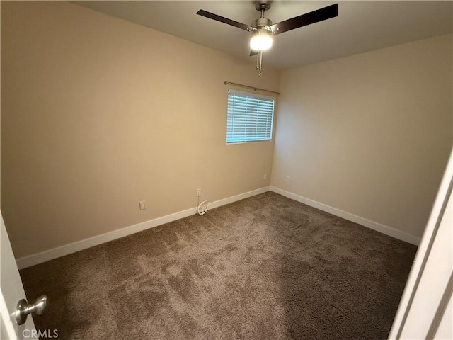 41134 Via Halcon, Temecula, CA 92591 - carpeted empty room with a ceiling fan and baseboards