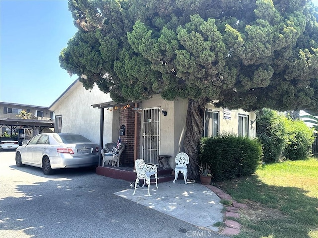 11215 Mulhall St, El Monte, CA 91731 - view of property hidden behind natural elements with stucco siding