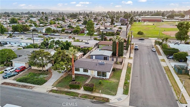 957 N Jasmine Ave, Ontario, CA 91762 - aerial perspective of suburban area featuring mountains