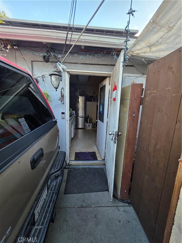 3603 Gilman Rd, El Monte, CA 91732 - garage featuring freestanding refrigerator