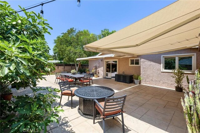 18770 Community St, Northridge, CA 91324 - view of patio with outdoor dining space
