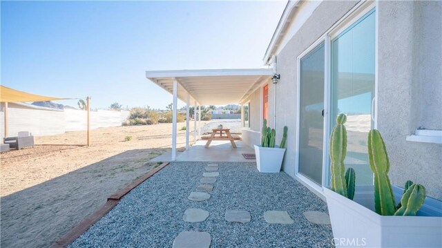 61748 Valley View Cir, Joshua Tree, CA 92252 - view of patio
