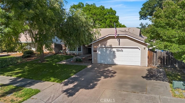 3576 San Jose Ave, Merced, CA 95348 - view of front of house featuring an attached garage and concrete driveway