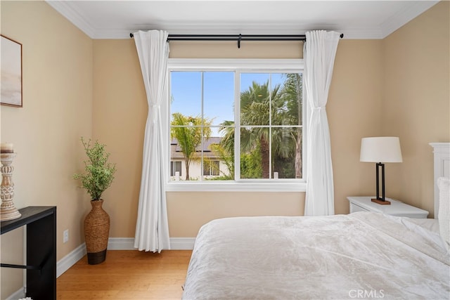 2 Corte Arbertura, San Clemente, CA 92673 - bedroom with wood finished floors, ornamental molding, and baseboards