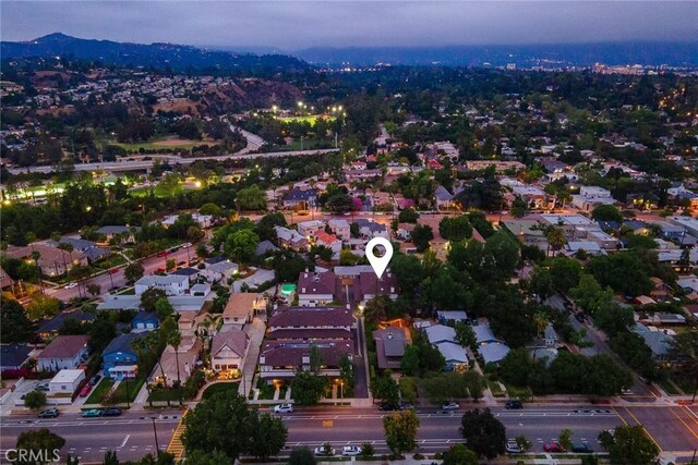 402 El Centro St Unit 13, South Pasadena, CA 91030 - aerial view of property's location featuring nearby suburban area