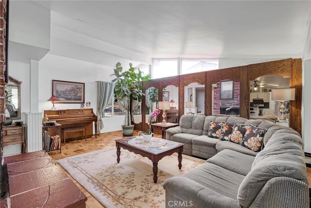 10847 Monogram Ave, Granada Hills, CA 91344 - living room with vaulted ceiling