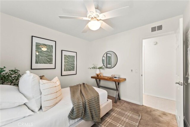 22972 Caminito Linda, Laguna Hills, CA 92653 - carpeted bedroom with a ceiling fan and baseboards