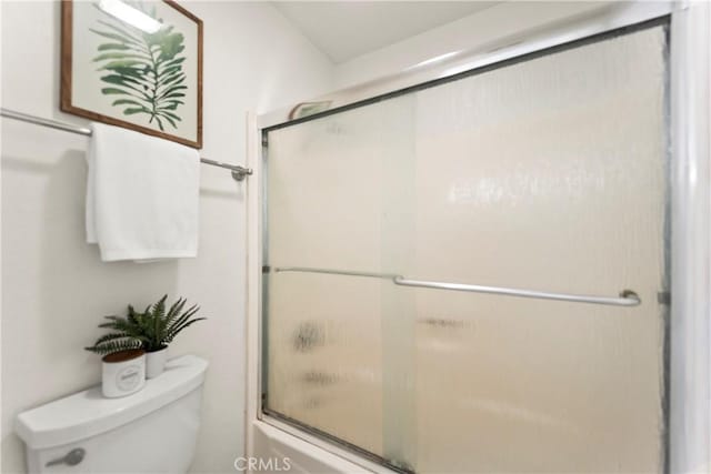 22972 Caminito Linda, Laguna Hills, CA 92653 - bathroom featuring enclosed tub / shower combo and toilet