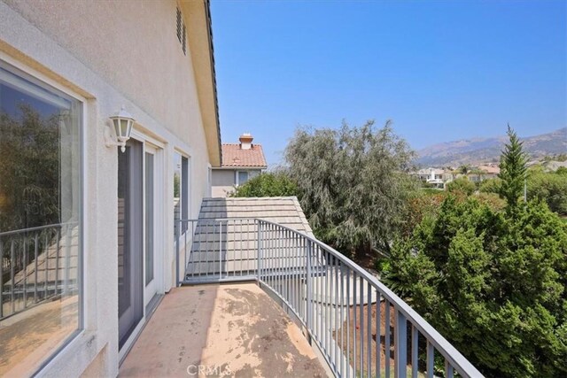 20333 Wynfreed Ln, Porter Ranch, CA 91326 - balcony featuring a mountain view