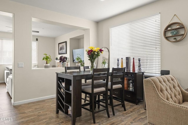371 Huerta St, Oxnard, CA 93030 - dining area featuring wood finished floors