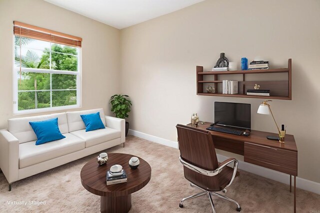 6851 Helenite Pl, Carlsbad, CA 92009 - carpeted office space with baseboards