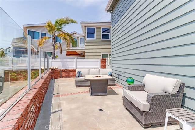 34155 Calle Ln, Primavera, Dana Point, CA 92629 - view of patio with a fire pit