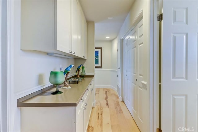 34155 Calle Ln, Primavera, Dana Point, CA 92629 - hall featuring recessed lighting and light wood-style floors