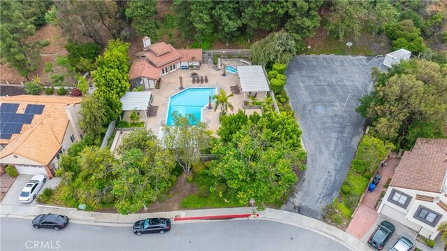 16247 Elza Dr, Hacienda Heights, CA 91745 - aerial view of a pool
