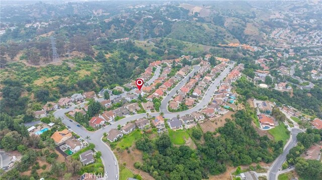 16247 Elza Dr, Hacienda Heights, CA 91745 - aerial overview of property's location featuring nearby suburban area