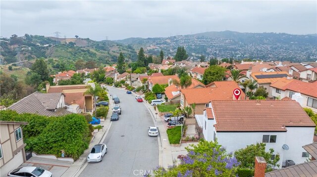16247 Elza Dr, Hacienda Heights, CA 91745 - aerial view of residential area featuring mountains