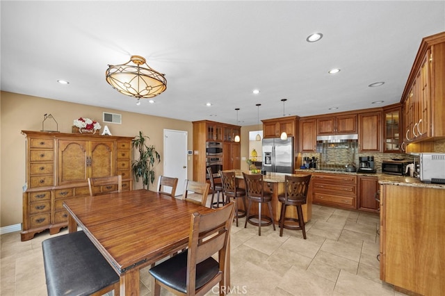 19518 Nancy Cir, Cerritos, CA 90703 - dining area featuring recessed lighting