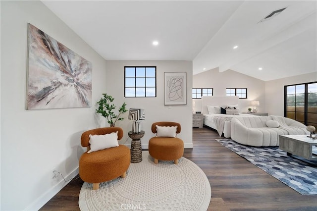 2545 Scenic Ridge Dr, Chino Hills, CA 91709 - bedroom with dark wood-style flooring, baseboards, and recessed lighting