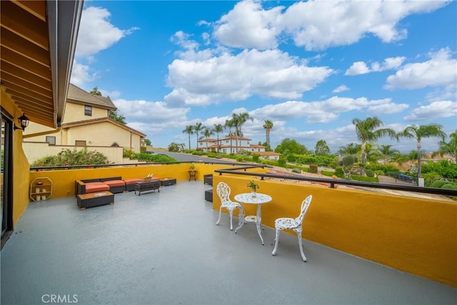 2545 Scenic Ridge Dr, Chino Hills, CA 91709 - view of patio / terrace with a balcony