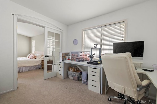 27625 Mariposa Ln, Castaic, CA 91384 - office space featuring carpet flooring and french doors
