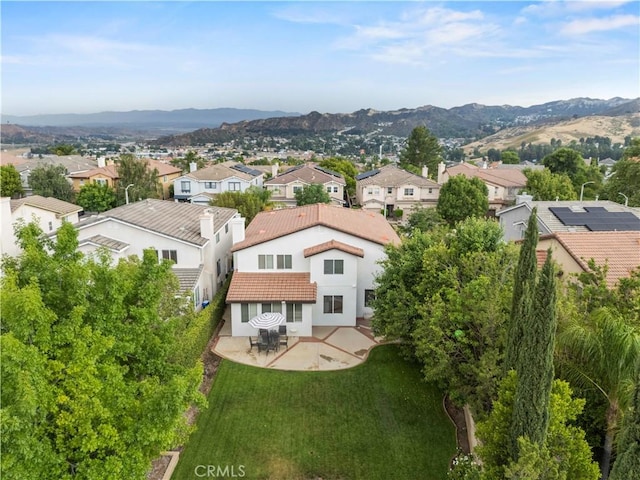 27625 Mariposa Ln, Castaic, CA 91384 - aerial perspective of suburban area featuring mountains