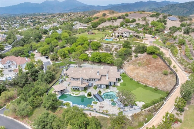 7 Olympic Way, Coto De Caza, CA 92679 - aerial overview of property's location featuring mountains and nearby suburban area