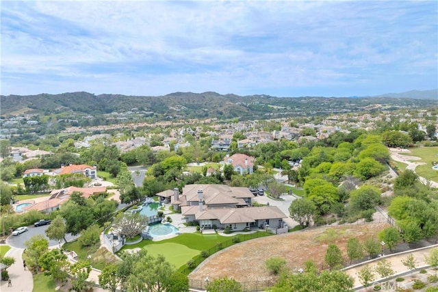 7 Olympic Way, Coto De Caza, CA 92679 - aerial view of residential area featuring a mountain backdrop