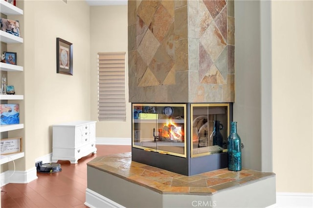 7 Olympic Way, Coto De Caza, CA 92679 - detailed view of a fireplace and wood finished floors