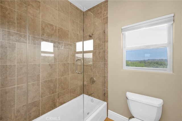 7 Olympic Way, Coto De Caza, CA 92679 - bathroom with toilet and combined bath / shower with glass door