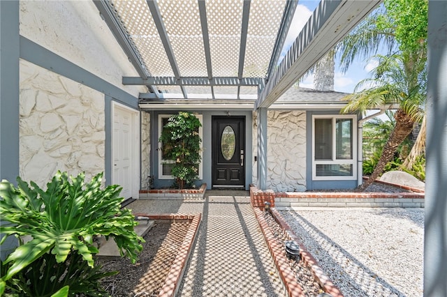 2712 Boundary Ln, Riverside, CA 92503 - view of exterior entry with stone siding