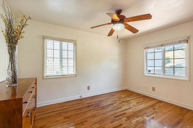 2033 Winnett St, San Diego, CA 92114 - unfurnished bedroom with wood finished floors and ceiling fan