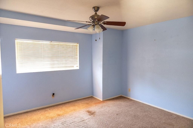 27474 Bolandra Ct, Temecula, CA 92591 - carpeted spare room with a ceiling fan and baseboards