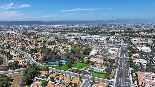 27474 Bolandra Ct, Temecula, CA 92591 - aerial overview of property's location with a mountainous background and a pool area
