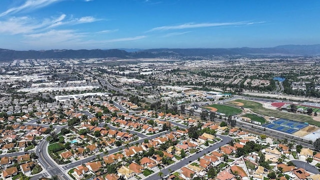 27474 Bolandra Ct, Temecula, CA 92591 - aerial view of property's location featuring a mountain backdrop and nearby suburban area