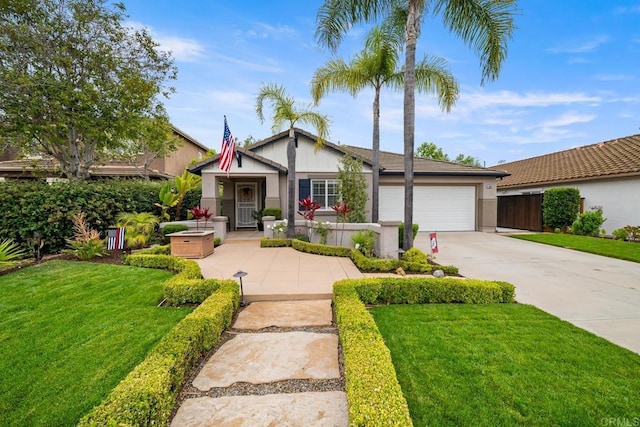 1064 Eliot St, Oceanside, CA 92057 - single story home with a garage, driveway, and stucco siding