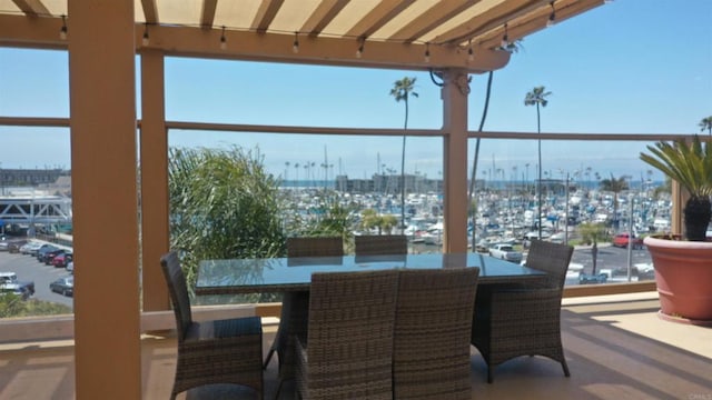 1200 N Harbor Dr Unit 15B, Oceanside, CA 92054 - patio / terrace featuring a city view