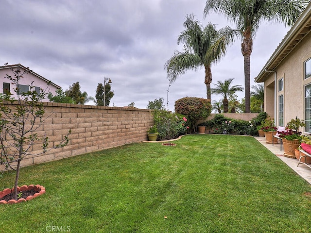 28 Covington, Mission Viejo, CA 92692 - fenced backyard featuring a patio area