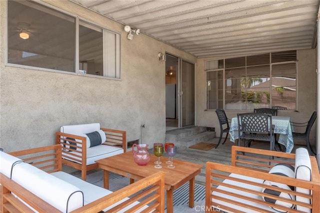 1139 W 149th St, Gardena, CA 90247 - view of patio / terrace with an outdoor living space and outdoor dining area
