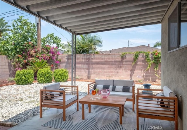 1139 W 149th St, Gardena, CA 90247 - fenced backyard with an outdoor living space and a patio