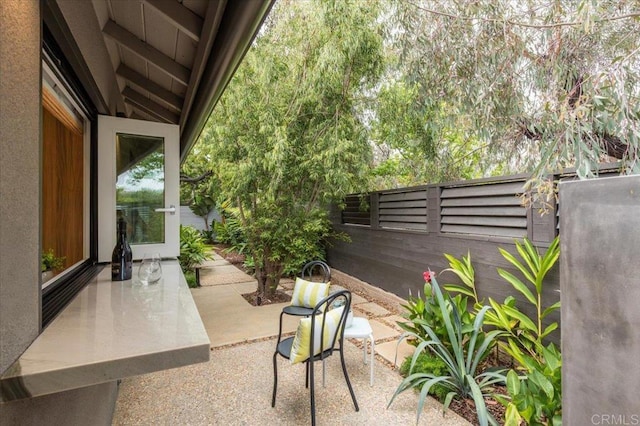 3995 Cypress Del Mar, San Diego, CA 92130 - fenced backyard featuring a patio