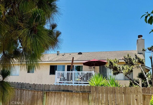 24871 Sherwood Way, Dana Point, CA 92629 - view of front of house with stucco siding and a chimney