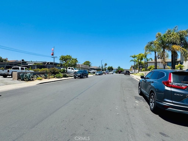 24871 Sherwood Way, Dana Point, CA 92629 - view of asphalt street with sidewalks, curbs, and street lighting
