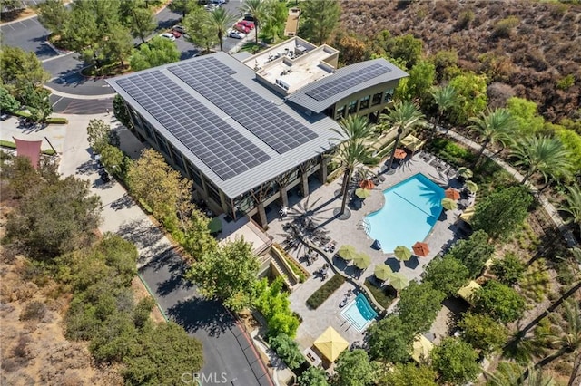 23820 Towish Dr, Corona, CA 92883 - bird's eye view of a pool