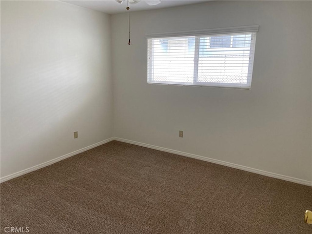 737 Carnelian St, Redondo Beach, CA 90277 - spare room with carpet, baseboards, and ceiling fan