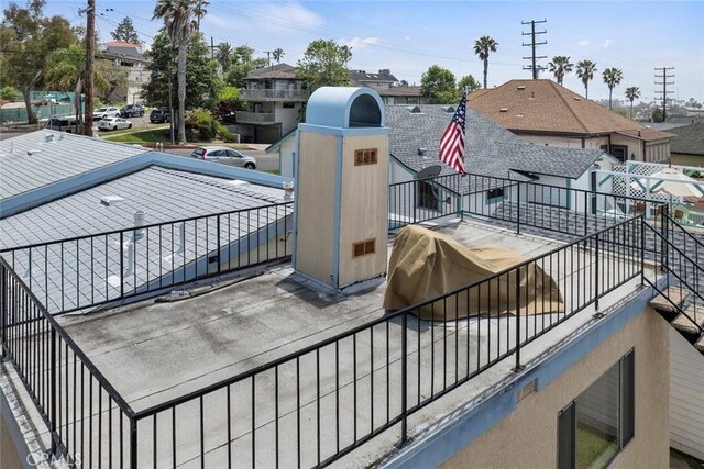 737 Carnelian St, Redondo Beach, CA 90277 - view of patio with a balcony and a residential view