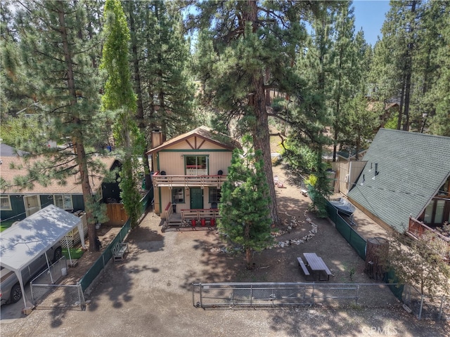320 W Aeroplane Blvd, Big Bear City, CA 92314 - view of back of house