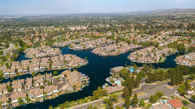 20130 Thagard Way, Yorba Linda, CA 92887 - aerial overview of property's location with a nearby body of water and nearby suburban area