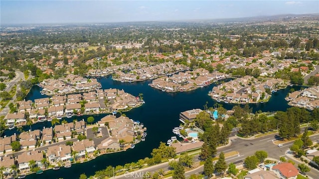 20130 Thagard Way, Yorba Linda, CA 92887 - aerial view of property and surrounding area featuring a large body of water and nearby suburban area